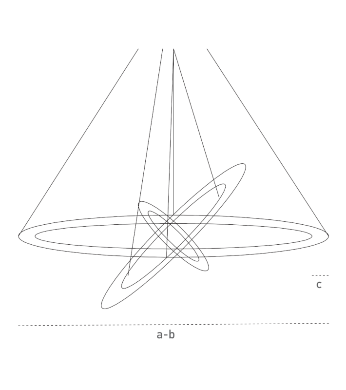 Ceiling light Decora LED