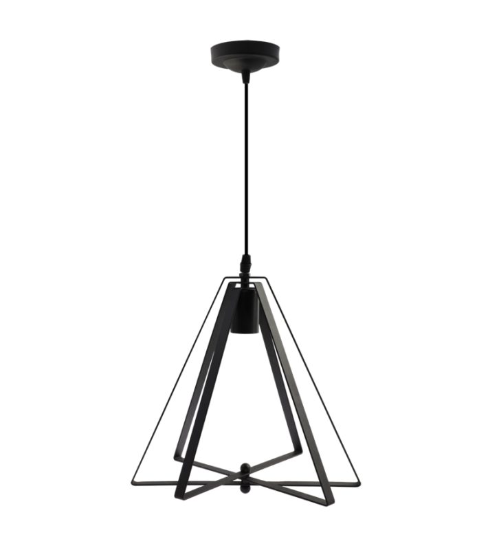 Pyramid pendant lamp