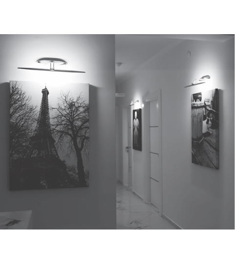 Lampada da parete interna