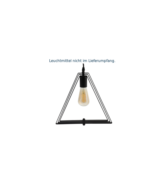 Lampada a sospensione piramide