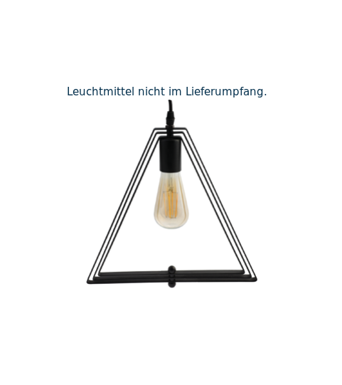 Pyramid pendant lamp