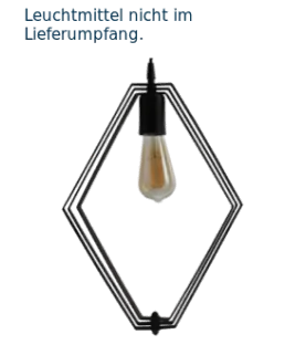 Lampe de suspension Diamond