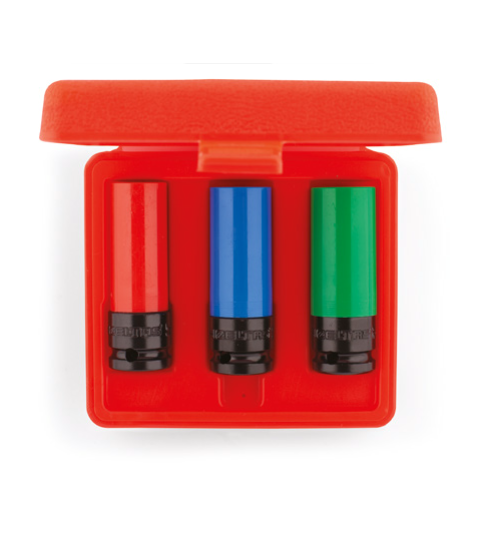 Legierter Felgen-Steckschlüsselsatz , 1/2 Zoll, 3-teilig