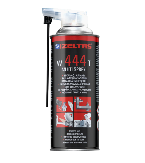 W444T Multifunktionsspray 400ML – Rostschutz, Schmierung und Reinigung für Werkstatt & Haushalt